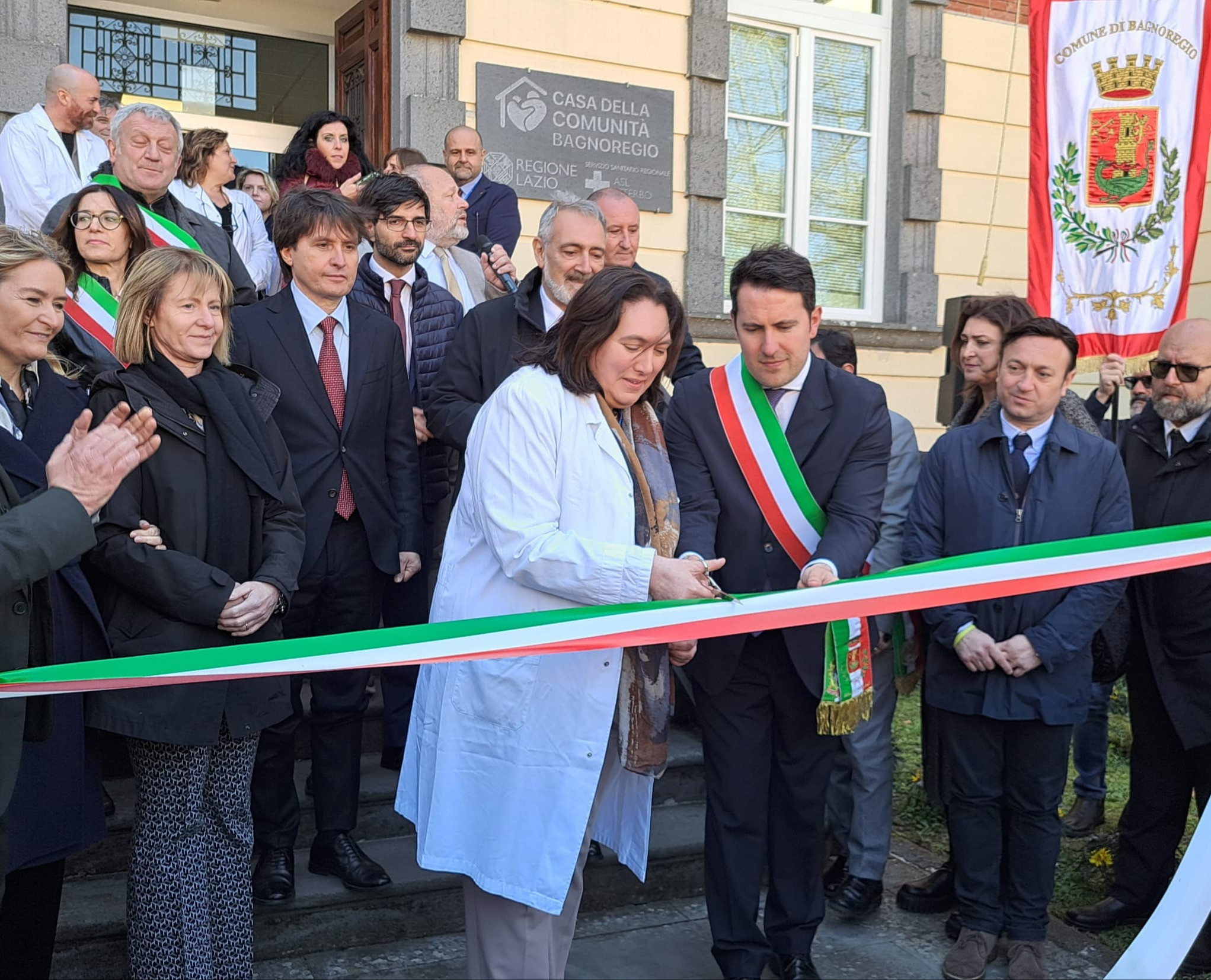 Inaugurata a Bagnoregio la prima casa della comunità della provincia di Viterbo