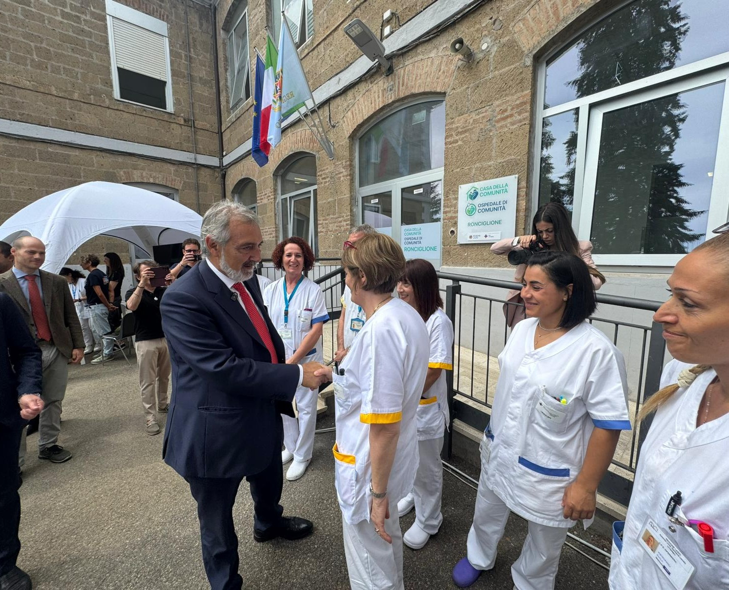 Inaugurati a Ronciglione la Casa della comunità e il primo Ospedale di comunità della provincia di Viterbo