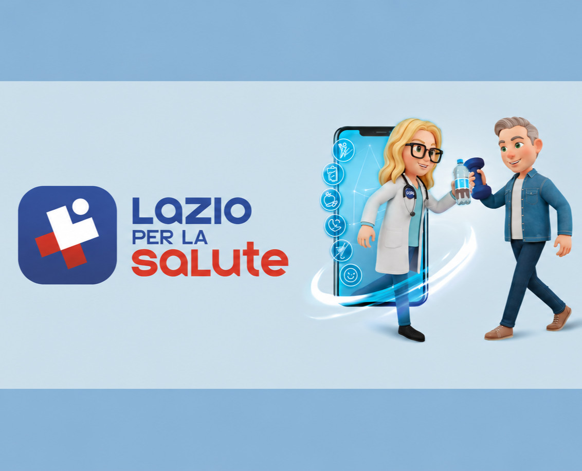 LazioPerLaSalute, benessere e prevenzione: la vera svolta è vivere bene! Scopri la nuova app della Regione Lazio